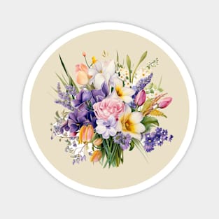 Spring Bouquet Magnet